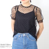 ドット柄 シアーブラウス レディース | Miniministore | 詳細画像11 