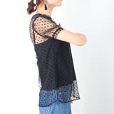 ドット柄 シアーブラウス レディース | Miniministore | 詳細画像12 