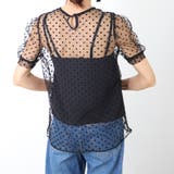 ドット柄 シアーブラウス レディース | Miniministore | 詳細画像13 