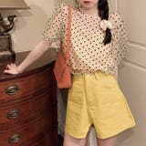ドット柄 シアーブラウス レディース | Miniministore | 詳細画像5 