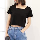 ショート丈Tシャツ レディース 半袖韓国 | Miniministore | 詳細画像12