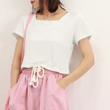 ショート丈Tシャツ レディース 半袖韓国 | Miniministore | 詳細画像7