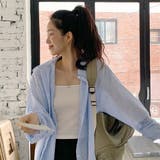 チェック柄 シャツブラウス レディース夏 | Miniministore | 詳細画像13 