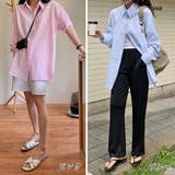 チェック柄 シャツブラウス レディース夏 | Miniministore | 詳細画像2 