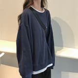 レーナー 長袖 ロゴ スウェット 女性 | Miniministore | 詳細画像7