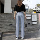 デニムパンツ ストレートパンツ 韓国風 | Miniministore | 詳細画像8 