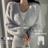ファーコート フェイクファー ショート丈 | Miniministore | 詳細画像1