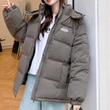 エコダウンジャケットフード付き ブルゾン | Miniministore | 詳細画像10