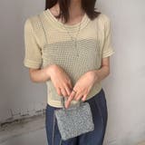 メッシュサマーニット レディース半袖夏服 | Miniministore | 詳細画像21