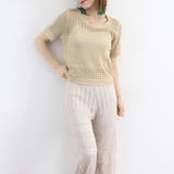 メッシュサマーニット レディース半袖夏服 | Miniministore | 詳細画像27