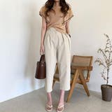 ラッフルスリーブ サマーニット 韓国夏服 | Miniministore | 詳細画像6 