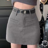 ミニスカート スーツスカート ベルト付き | Miniministore | 詳細画像10