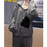 レディース上下2点セット韓国風ラメジップパーカースウェットパンツセットアップリラ… | SUNSHINE CLOSET | 詳細画像5 
