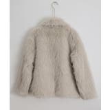 ふわふわフェイクファージャケットビッグ襟 | Miniministore | 詳細画像26 