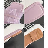 シアーフリルフラットサンダルスクエアトゥ | Miniministore | 詳細画像22