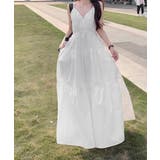 キャミワンピースVネックロングワンピース | Miniministore | 詳細画像11