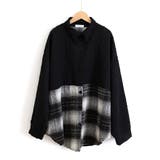 エンボスロゴスウェットアウターチェック柄 | Miniministore | 詳細画像18 