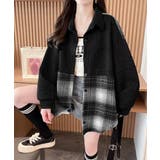 エンボスロゴスウェットアウターチェック柄 | Miniministore | 詳細画像5 