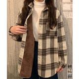 裏起毛チェックシャツジャケット ゆったり | Miniministore | 詳細画像1 