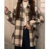 裏起毛チェックシャツジャケット ゆったり | Miniministore | 詳細画像11 