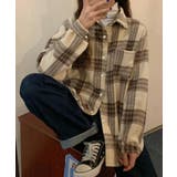 裏起毛チェックシャツジャケット ゆったり | Miniministore | 詳細画像12 