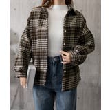 裏起毛チェックシャツジャケット ゆったり | Miniministore | 詳細画像14 