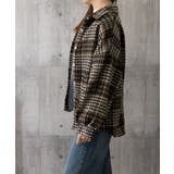 裏起毛チェックシャツジャケット ゆったり | Miniministore | 詳細画像16 