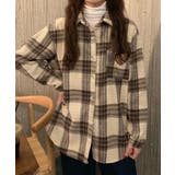 裏起毛チェックシャツジャケット ゆったり | Miniministore | 詳細画像2 