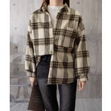 裏起毛チェックシャツジャケット ゆったり | Miniministore | 詳細画像22 