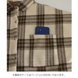 裏起毛チェックシャツジャケット ゆったり | Miniministore | 詳細画像25 