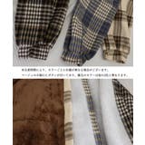 裏起毛チェックシャツジャケット ゆったり | Miniministore | 詳細画像27 
