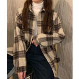 裏起毛チェックシャツジャケット ゆったり | Miniministore | 詳細画像4 