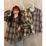 裏起毛チェックシャツジャケット ゆったり | Miniministore | 詳細画像5 