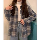 裏起毛チェックシャツジャケット ゆったり | Miniministore | 詳細画像6 