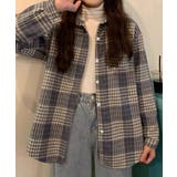 裏起毛チェックシャツジャケット ゆったり | Miniministore | 詳細画像9 