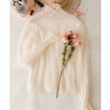 シースルーブラウス ドット柄シアーシャツ | Miniministore | 詳細画像28 