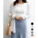 ニットカーディガン 透かし編みトップス夏 | Miniministore | 詳細画像1