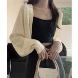 サマーカーディガン ショートニットボレロ | Miniministore | 詳細画像10 