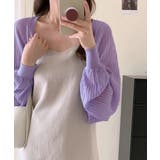 サマーカーディガン ショートニットボレロ | Miniministore | 詳細画像13 