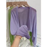 サマーカーディガン ショートニットボレロ | Miniministore | 詳細画像16 