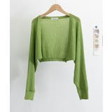 サマーカーディガン ショートニットボレロ | Miniministore | 詳細画像25 