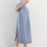 デニムスカート スリット タイトスカート | Miniministore | 詳細画像16