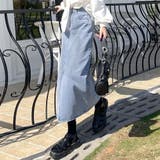 デニムスカート スリット タイトスカート | Miniministore | 詳細画像5