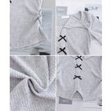 リボンニットトップス スクエアネック秋服 | Miniministore | 詳細画像35