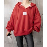 パーカー フード付きVネックプルオーバー | Miniministore | 詳細画像18 