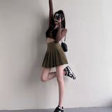 ボックスプリーツスカート ミニスカート黒 | Miniministore | 詳細画像25