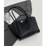 ポーチ付きトートバッグレディース肩掛け鞄 | Miniministore | 詳細画像14