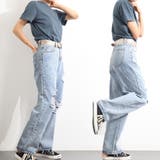 ワイド デニムパンツ ダメージジーンズ | Miniministore | 詳細画像14