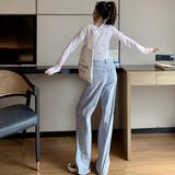 ワイド デニムパンツ ダメージジーンズ | Miniministore | 詳細画像6