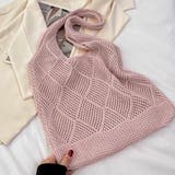 韓国ニットバッグ 編み込み トートバッグ | Miniministore | 詳細画像16